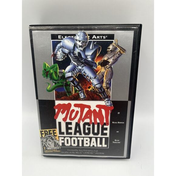 Mutant League Football (Sega Genesis) CIB COMPLETE